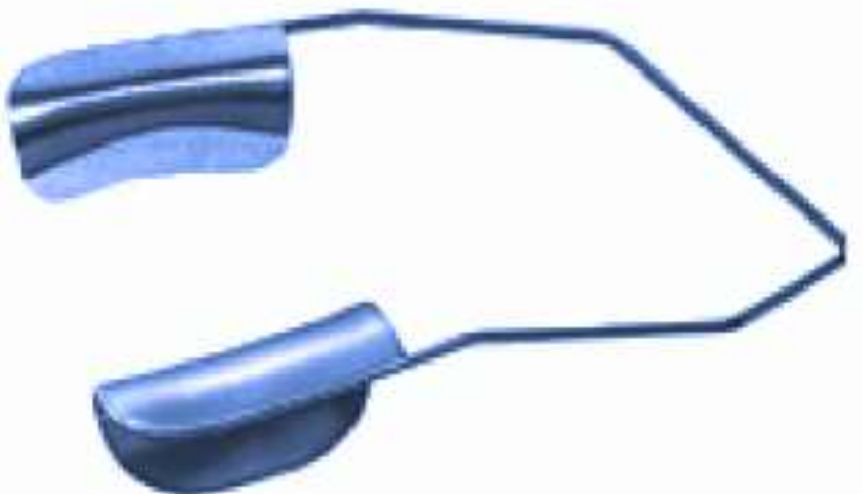 Barraquer Wire Speculum With Solid Blade Big